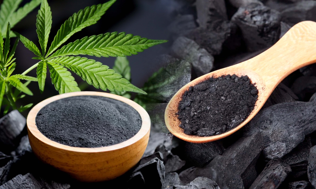 activated charcoal thc