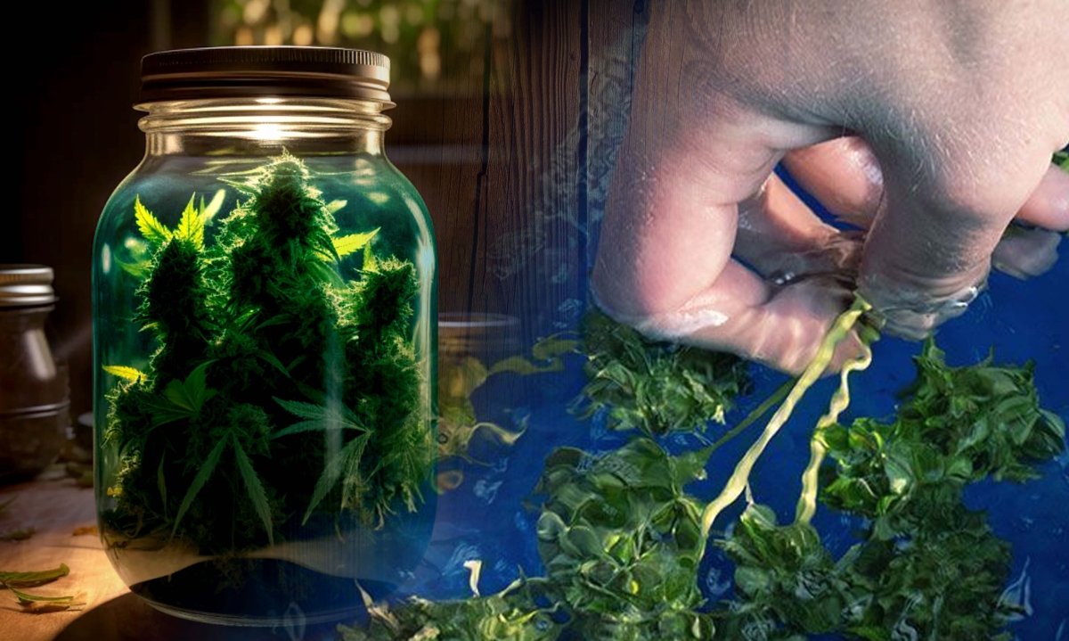 water cured weed