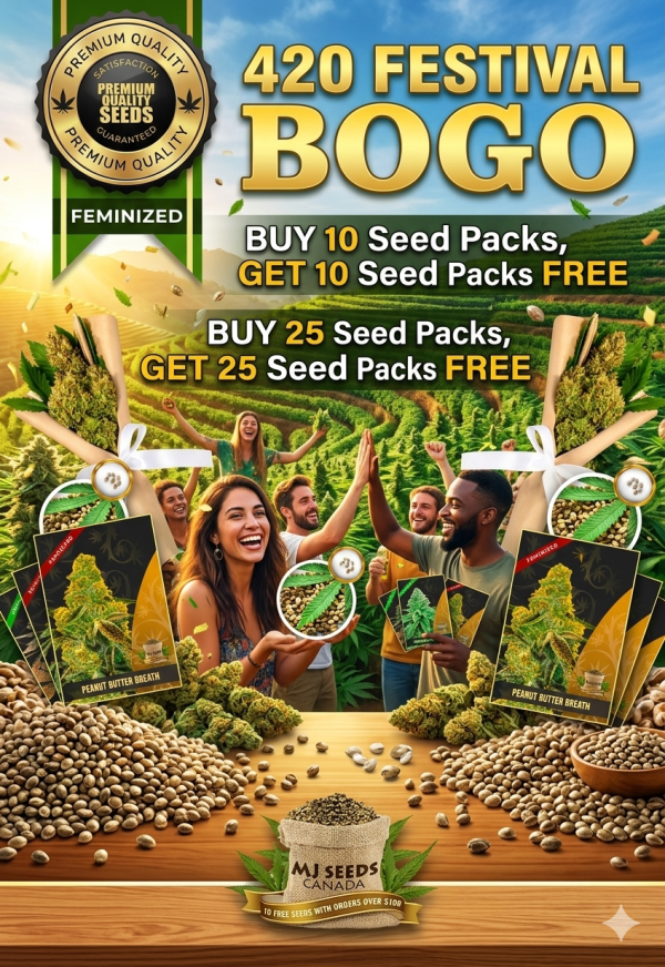 420 Promo Cannabis Seeds BOGO